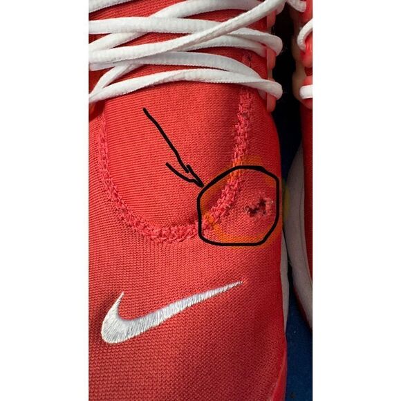 NIKE AIR PRESTO BRS 1000 ORANGE  MEN’S ATHLETIC SHOES size 11 m - Picture 3 of 16